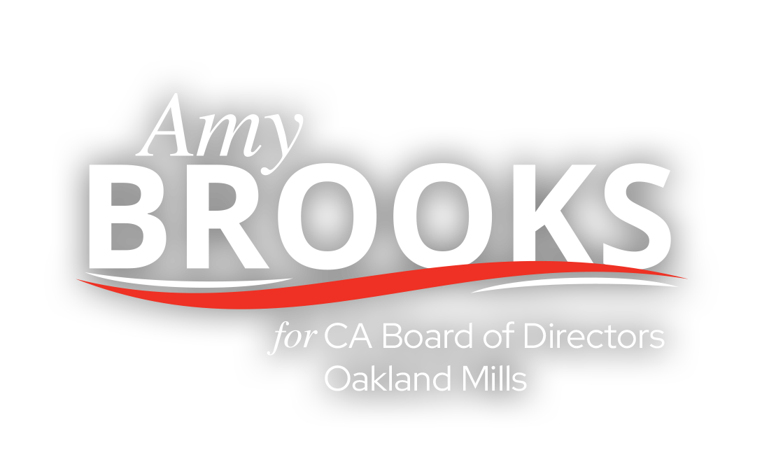 Amy Brooks for CA Board of Directors - Oakland Mills