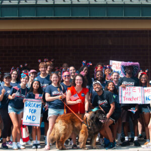 Group photo of Brooks for Maryland supporters